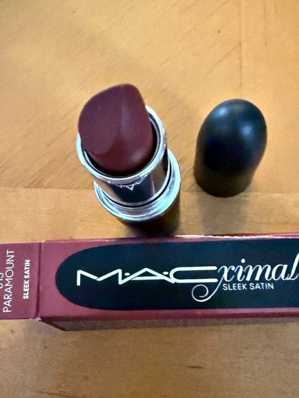 MAC Primal Satin Lipstick in Paramount 815 NWT